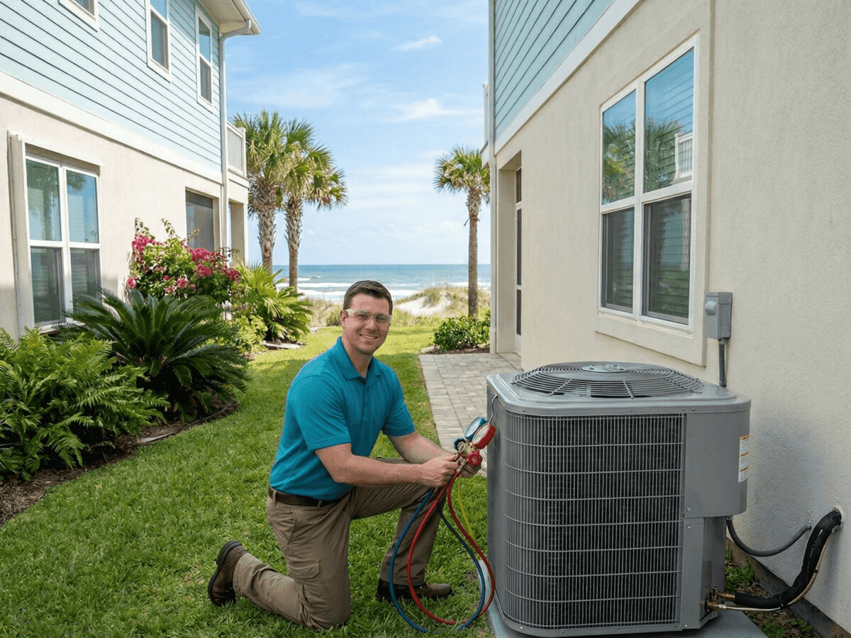 What Actually Happens During a Spring AC Tune-Up (And What We Find in Gulf Coast Homes)